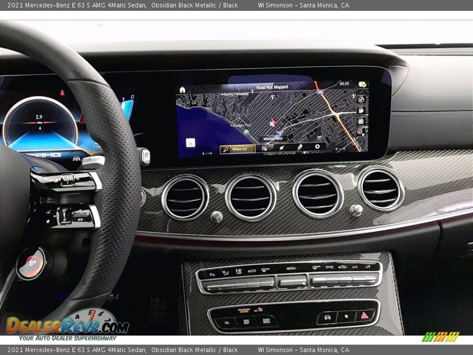 Navigation of 2021 Mercedes-Benz E 63 S AMG 4Matic Sedan Photo #6