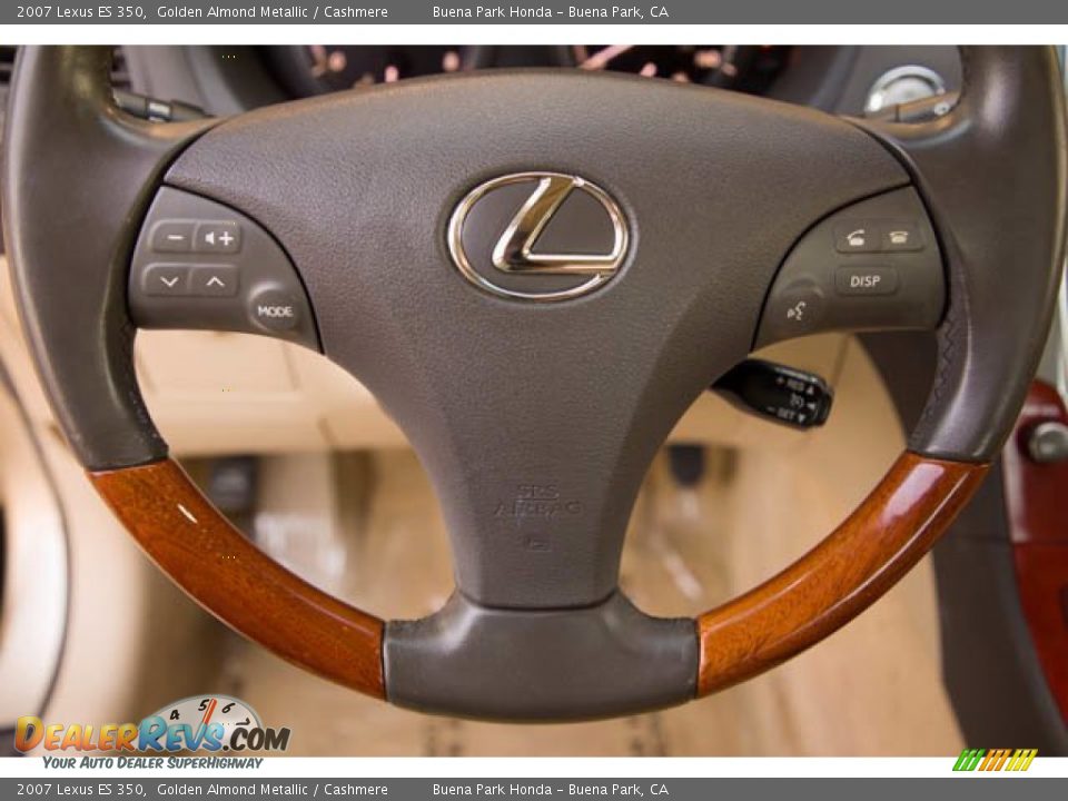 2007 Lexus ES 350 Golden Almond Metallic / Cashmere Photo #13