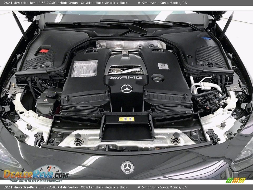 2021 Mercedes-Benz E 63 S AMG 4Matic Sedan 4.0 Liter biturbo DOHC 32-Valve VVT V8 Engine Photo #8