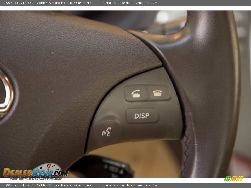 2007 Lexus ES 350 Golden Almond Metallic / Cashmere Photo #15