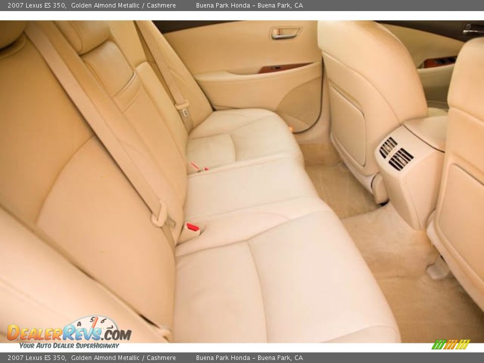 2007 Lexus ES 350 Golden Almond Metallic / Cashmere Photo #21