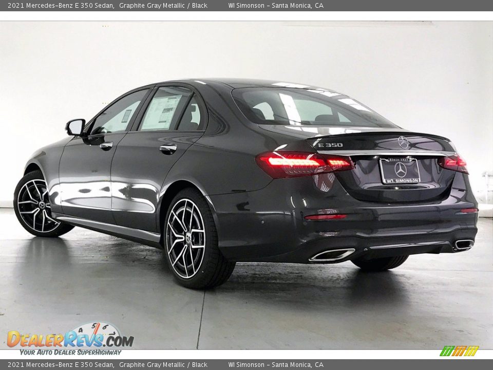 2021 Mercedes-Benz E 350 Sedan Graphite Gray Metallic / Black Photo #2