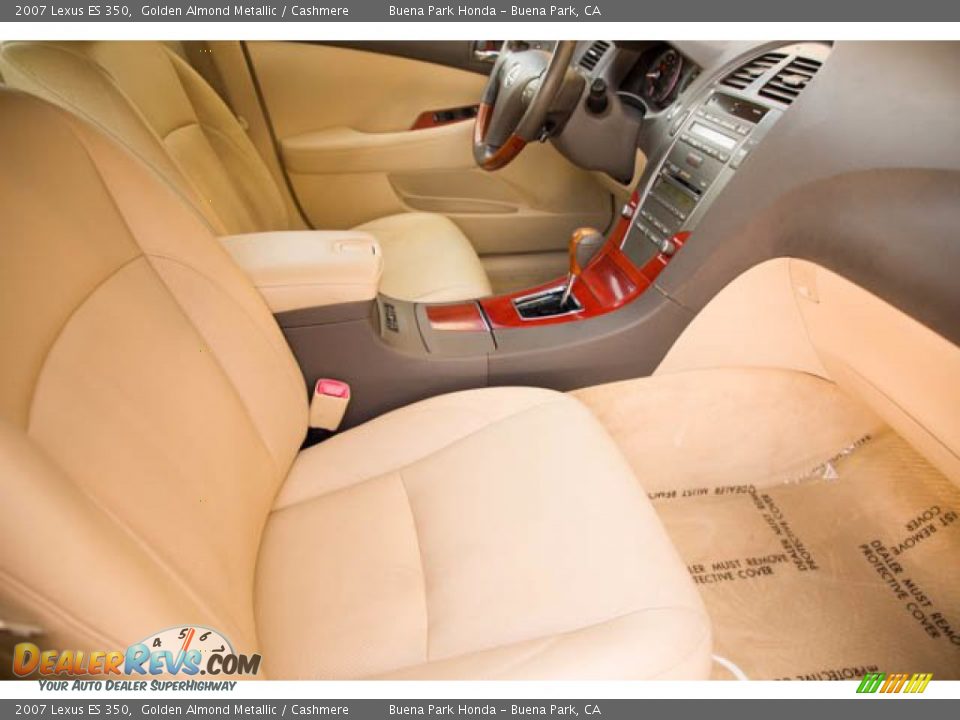 2007 Lexus ES 350 Golden Almond Metallic / Cashmere Photo #23