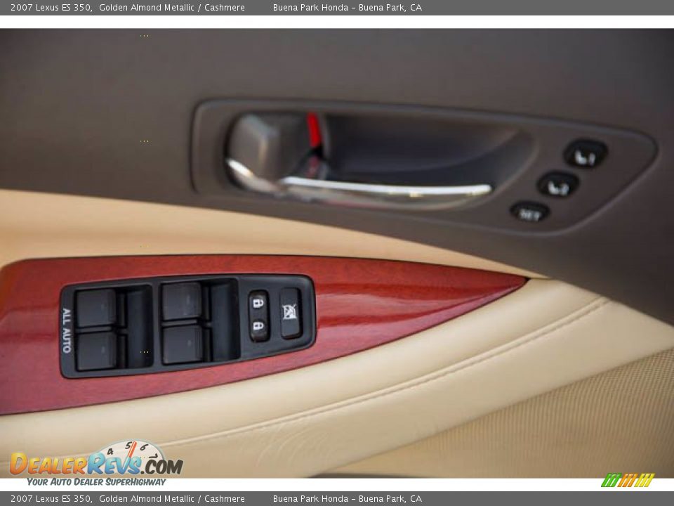 2007 Lexus ES 350 Golden Almond Metallic / Cashmere Photo #27