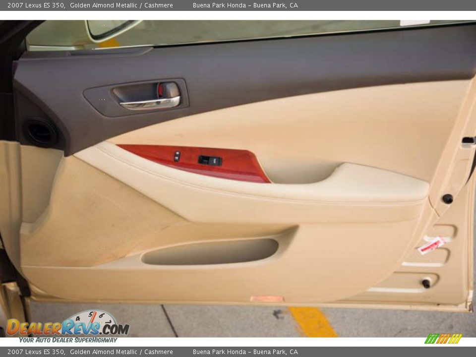 2007 Lexus ES 350 Golden Almond Metallic / Cashmere Photo #30