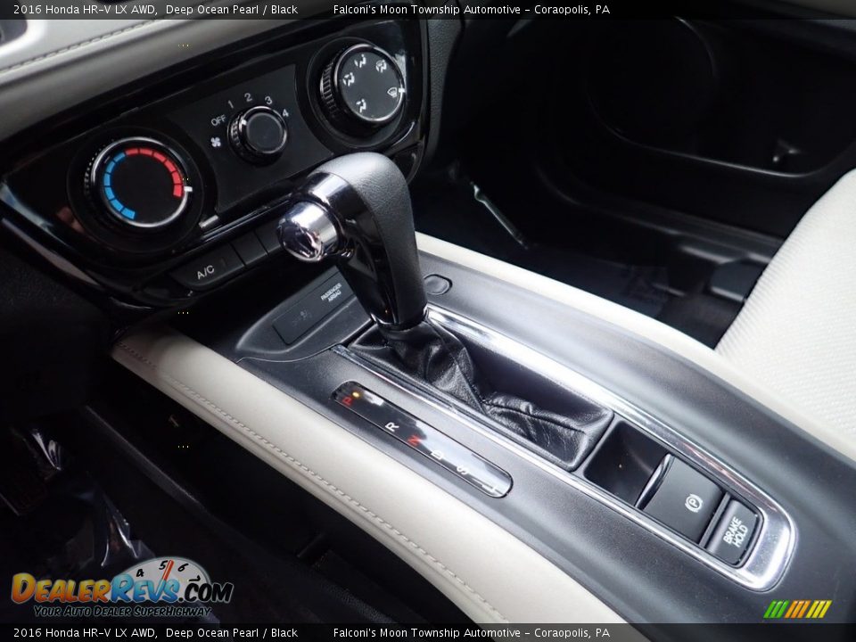 2016 Honda HR-V LX AWD Deep Ocean Pearl / Black Photo #21