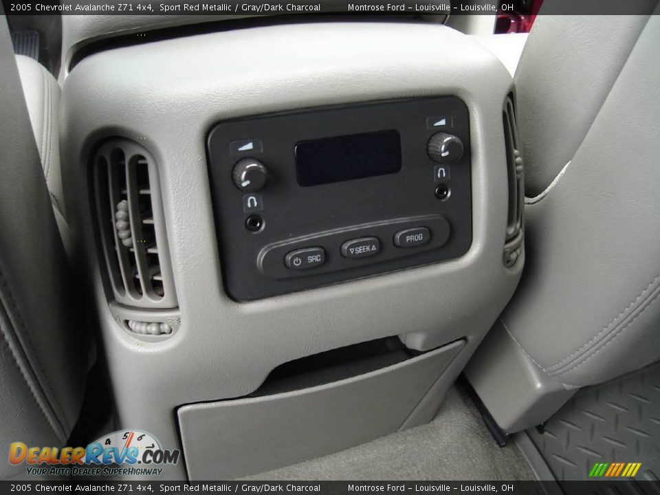 2005 Chevrolet Avalanche Z71 4x4 Sport Red Metallic / Gray/Dark Charcoal Photo #19