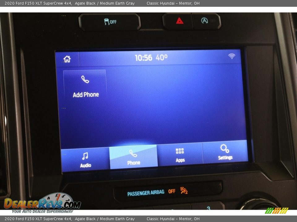 2020 Ford F150 XLT SuperCrew 4x4 Agate Black / Medium Earth Gray Photo #13