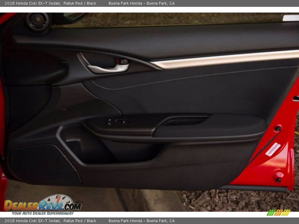 2018 Honda Civic EX-T Sedan Rallye Red / Black Photo #34