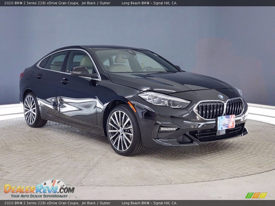 2020 BMW 2 Series 228i xDrive Gran Coupe Jet Black / Oyster Photo #1