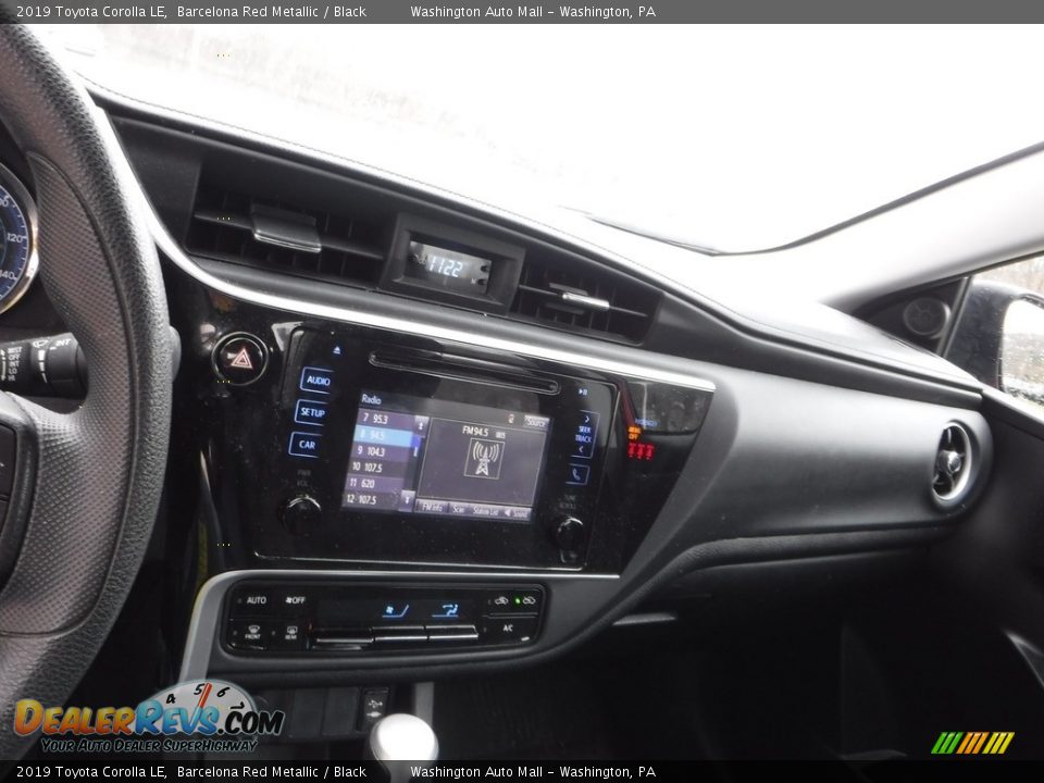 2019 Toyota Corolla LE Barcelona Red Metallic / Black Photo #3