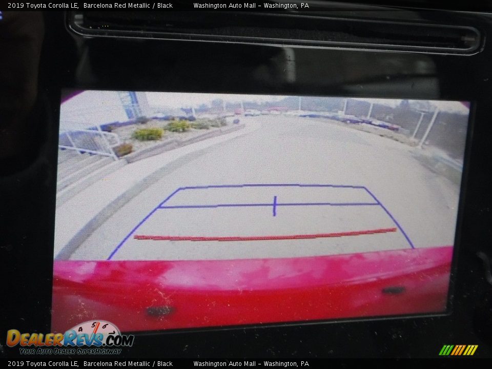 2019 Toyota Corolla LE Barcelona Red Metallic / Black Photo #4