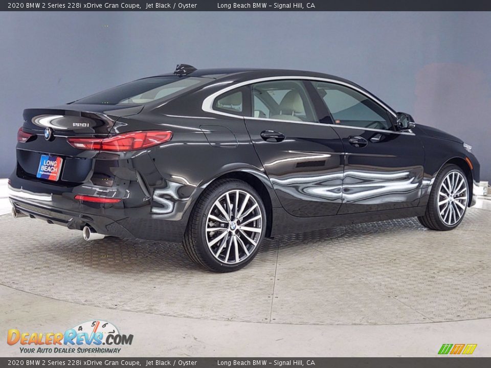 2020 BMW 2 Series 228i xDrive Gran Coupe Jet Black / Oyster Photo #5