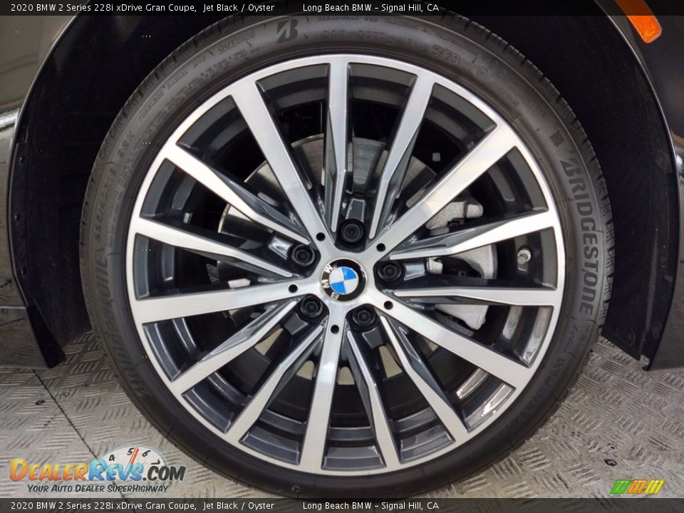 2020 BMW 2 Series 228i xDrive Gran Coupe Jet Black / Oyster Photo #6