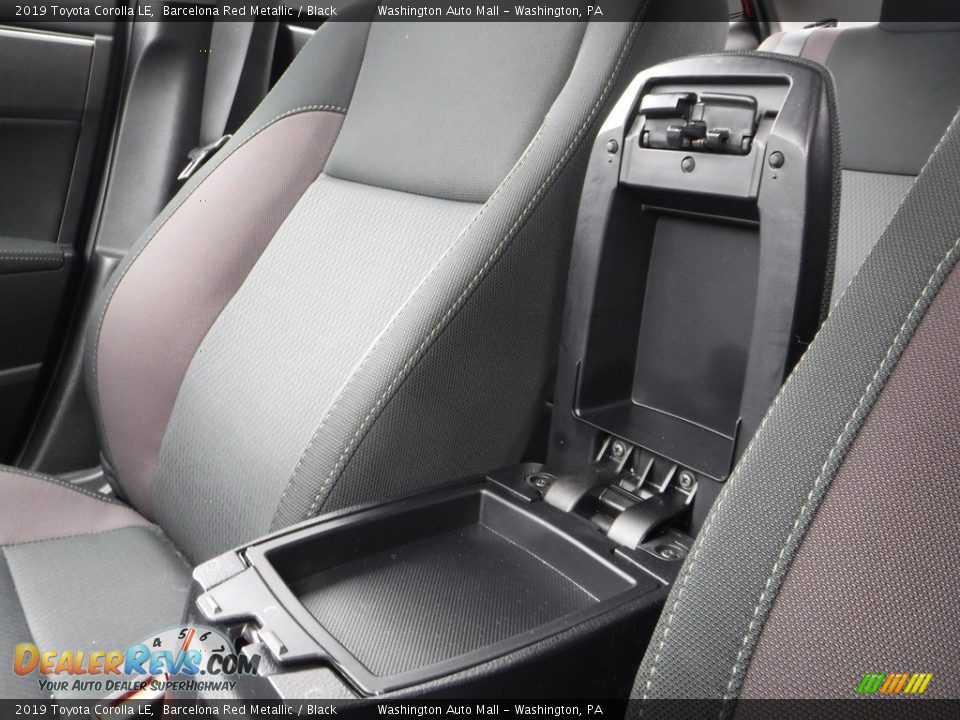 2019 Toyota Corolla LE Barcelona Red Metallic / Black Photo #20