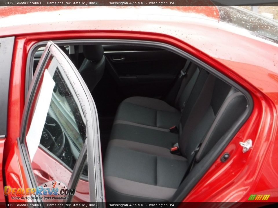 2019 Toyota Corolla LE Barcelona Red Metallic / Black Photo #21