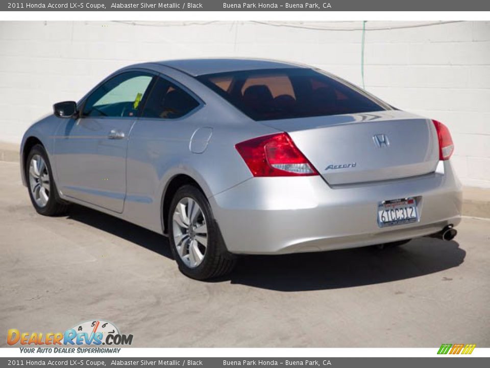 2011 Honda Accord LX-S Coupe Alabaster Silver Metallic / Black Photo #2