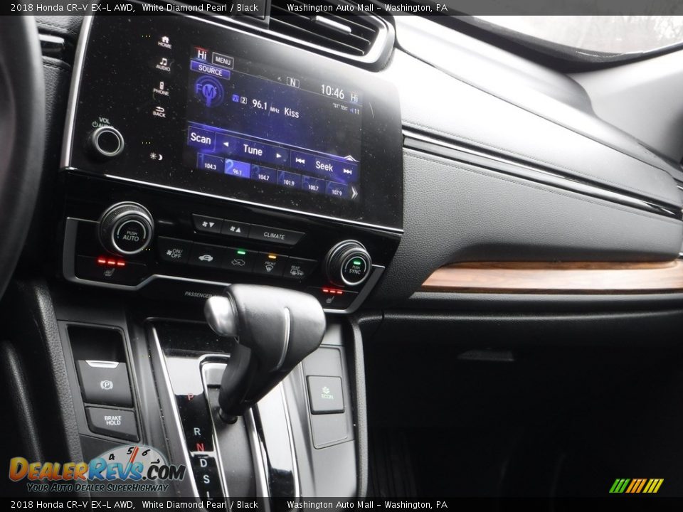 2018 Honda CR-V EX-L AWD White Diamond Pearl / Black Photo #3