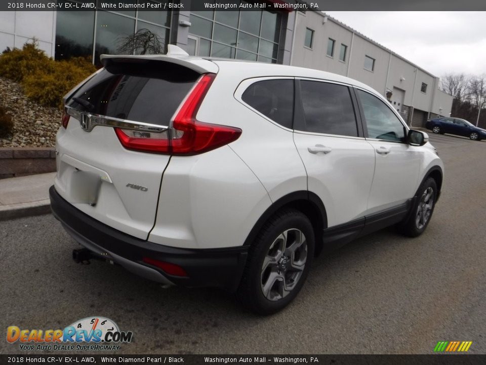 2018 Honda CR-V EX-L AWD White Diamond Pearl / Black Photo #13
