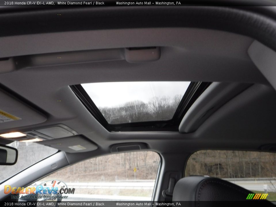 2018 Honda CR-V EX-L AWD White Diamond Pearl / Black Photo #15