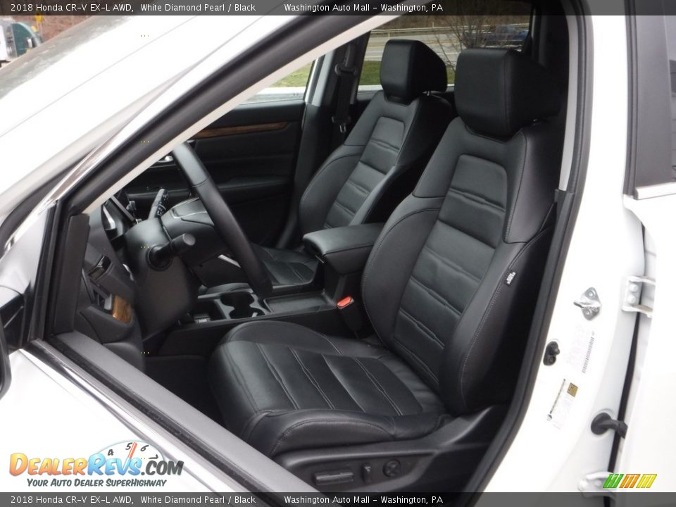2018 Honda CR-V EX-L AWD White Diamond Pearl / Black Photo #19
