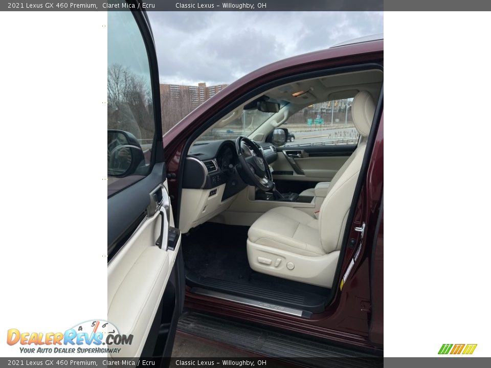 2021 Lexus GX 460 Premium Claret Mica / Ecru Photo #2