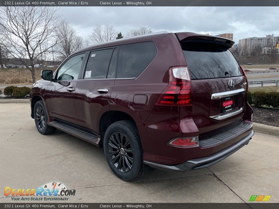 2021 Lexus GX 460 Premium Claret Mica / Ecru Photo #4