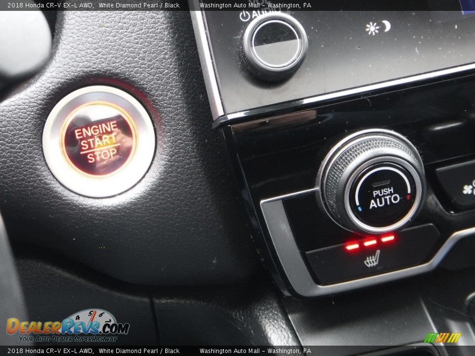 2018 Honda CR-V EX-L AWD White Diamond Pearl / Black Photo #21