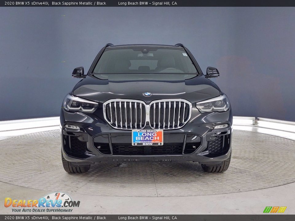 2020 BMW X5 sDrive40i Black Sapphire Metallic / Black Photo #2