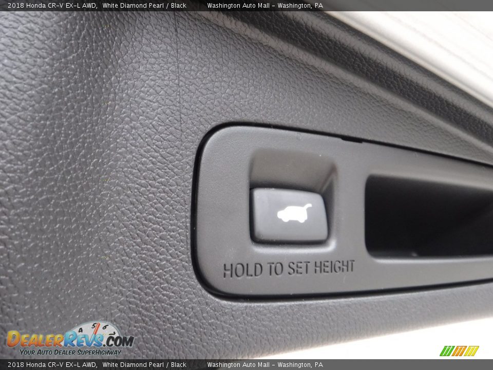 2018 Honda CR-V EX-L AWD White Diamond Pearl / Black Photo #26