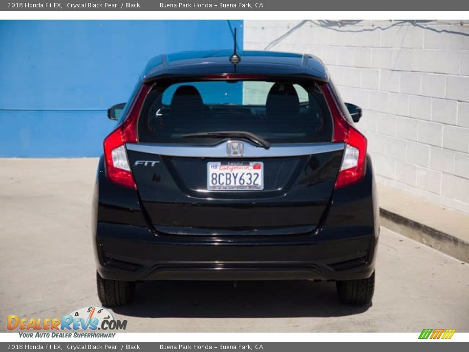 2018 Honda Fit EX Crystal Black Pearl / Black Photo #9