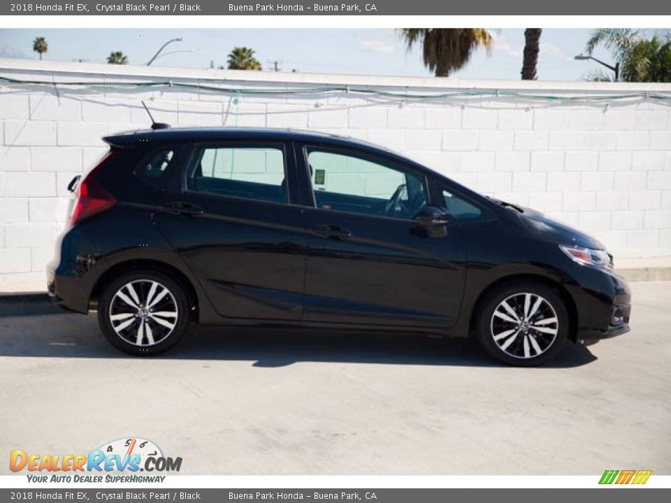 2018 Honda Fit EX Crystal Black Pearl / Black Photo #10