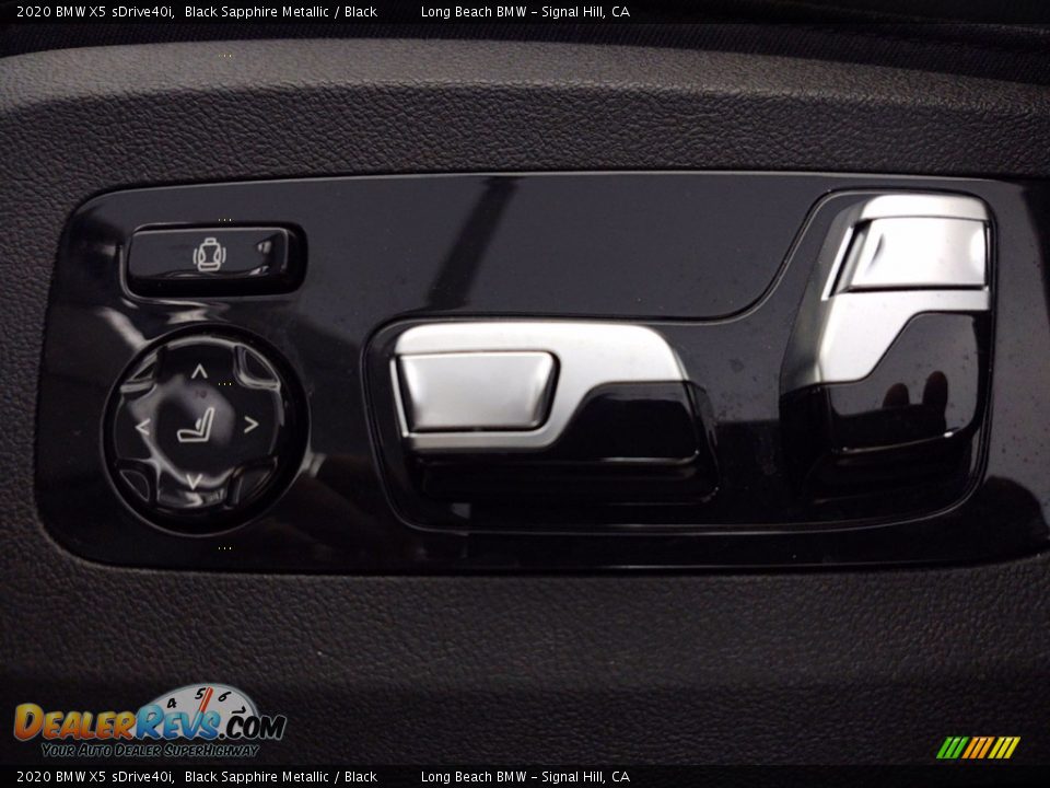 2020 BMW X5 sDrive40i Black Sapphire Metallic / Black Photo #15