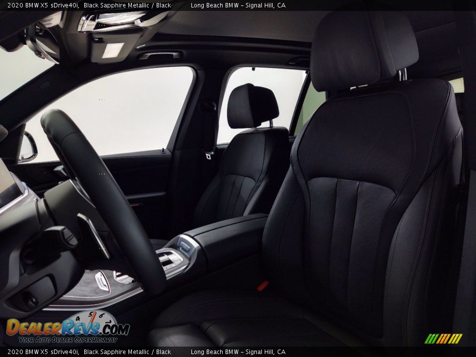 2020 BMW X5 sDrive40i Black Sapphire Metallic / Black Photo #17