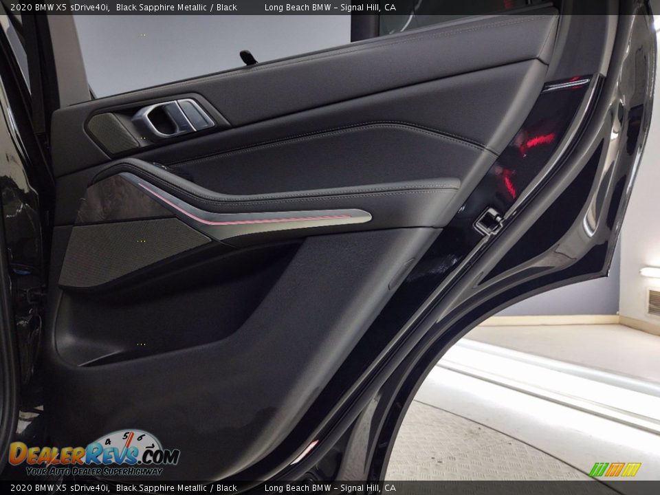 2020 BMW X5 sDrive40i Black Sapphire Metallic / Black Photo #35