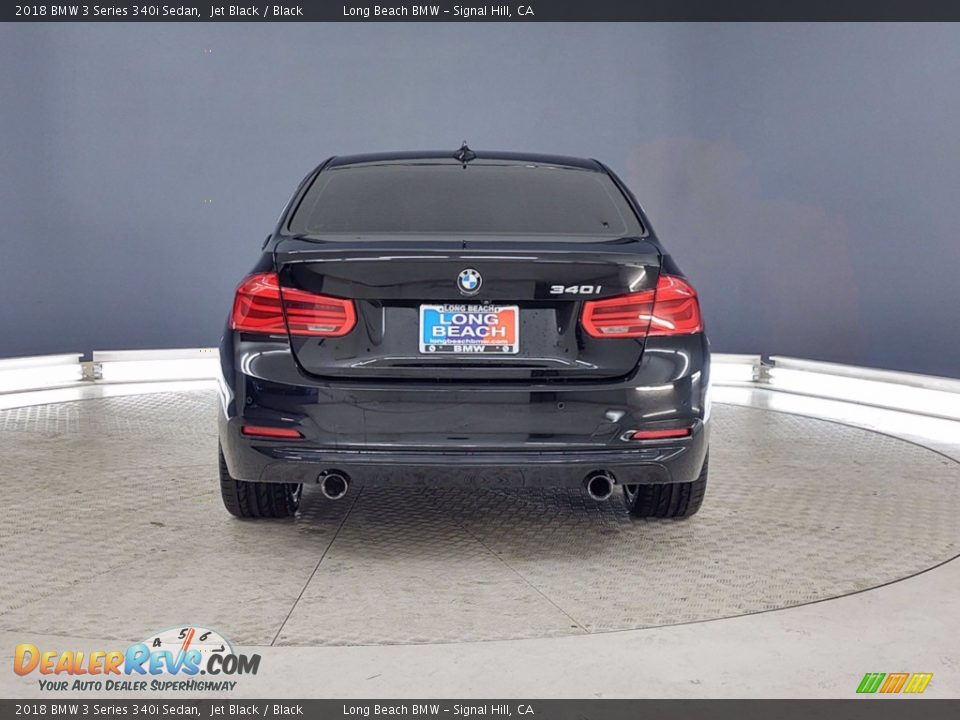 2018 BMW 3 Series 340i Sedan Jet Black / Black Photo #4