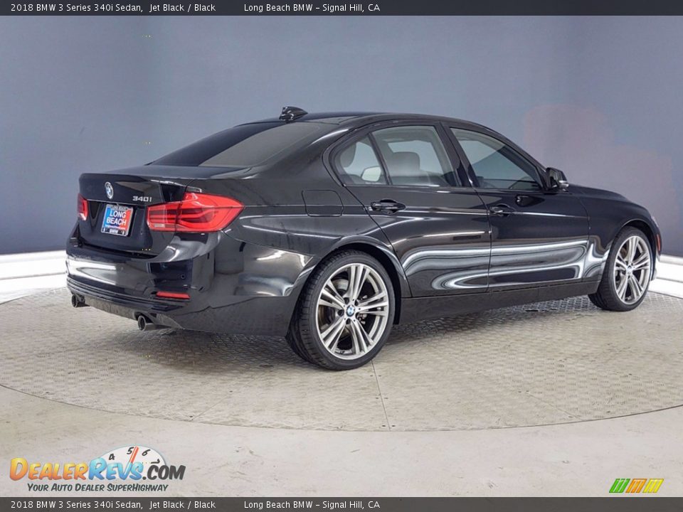 2018 BMW 3 Series 340i Sedan Jet Black / Black Photo #5