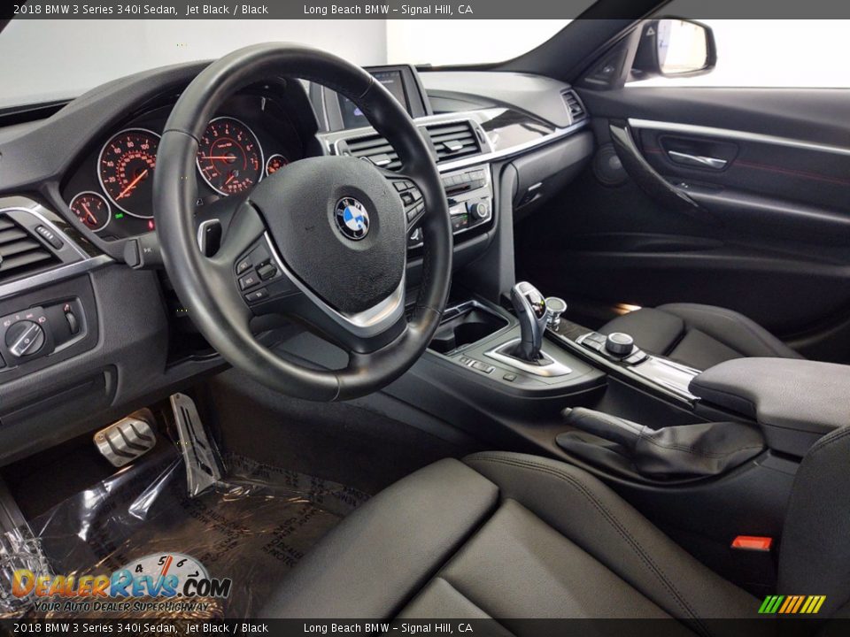 2018 BMW 3 Series 340i Sedan Jet Black / Black Photo #16