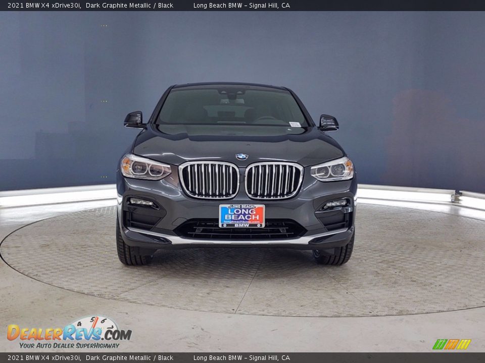2021 BMW X4 xDrive30i Dark Graphite Metallic / Black Photo #2
