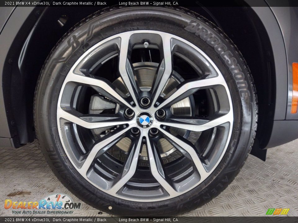 2021 BMW X4 xDrive30i Dark Graphite Metallic / Black Photo #3