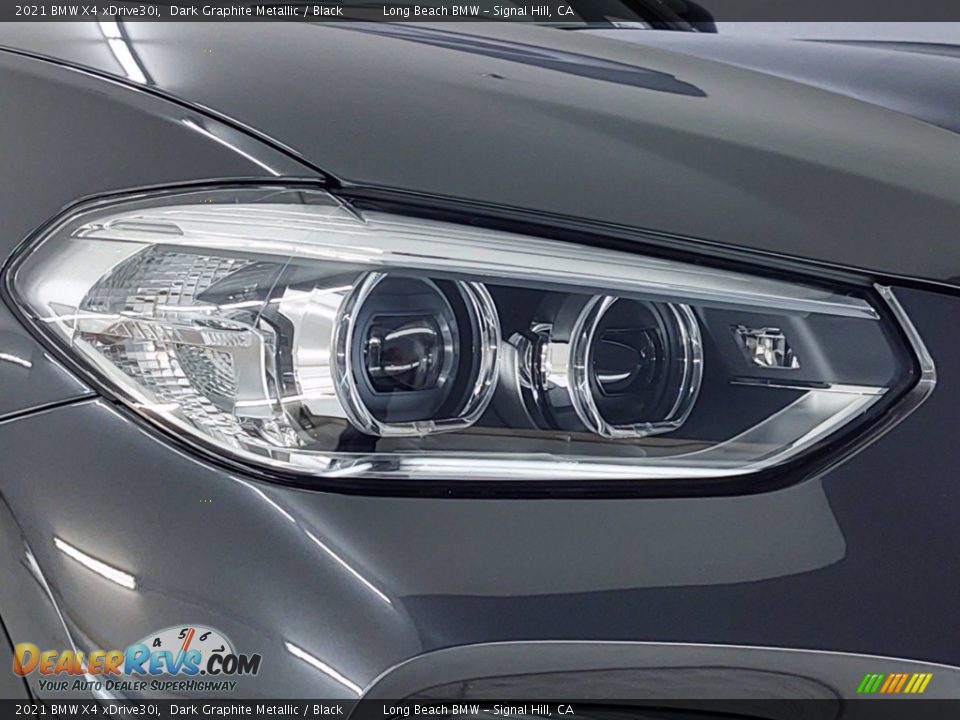 2021 BMW X4 xDrive30i Dark Graphite Metallic / Black Photo #4