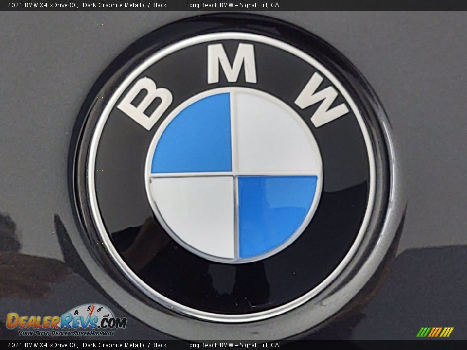 2021 BMW X4 xDrive30i Dark Graphite Metallic / Black Photo #5