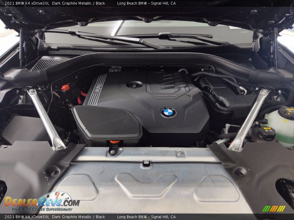 2021 BMW X4 xDrive30i Dark Graphite Metallic / Black Photo #24