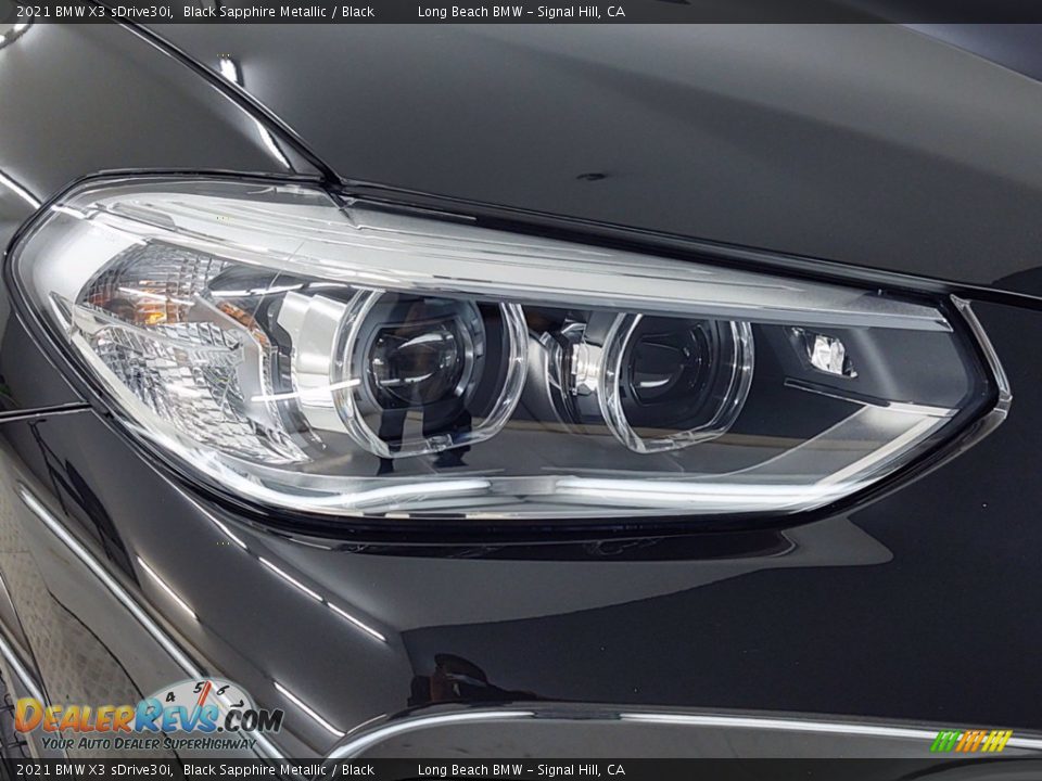 2021 BMW X3 sDrive30i Black Sapphire Metallic / Black Photo #4