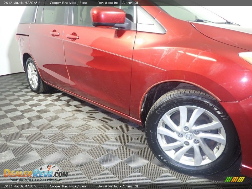 2012 Mazda MAZDA5 Sport Copper Red Mica / Sand Photo #3