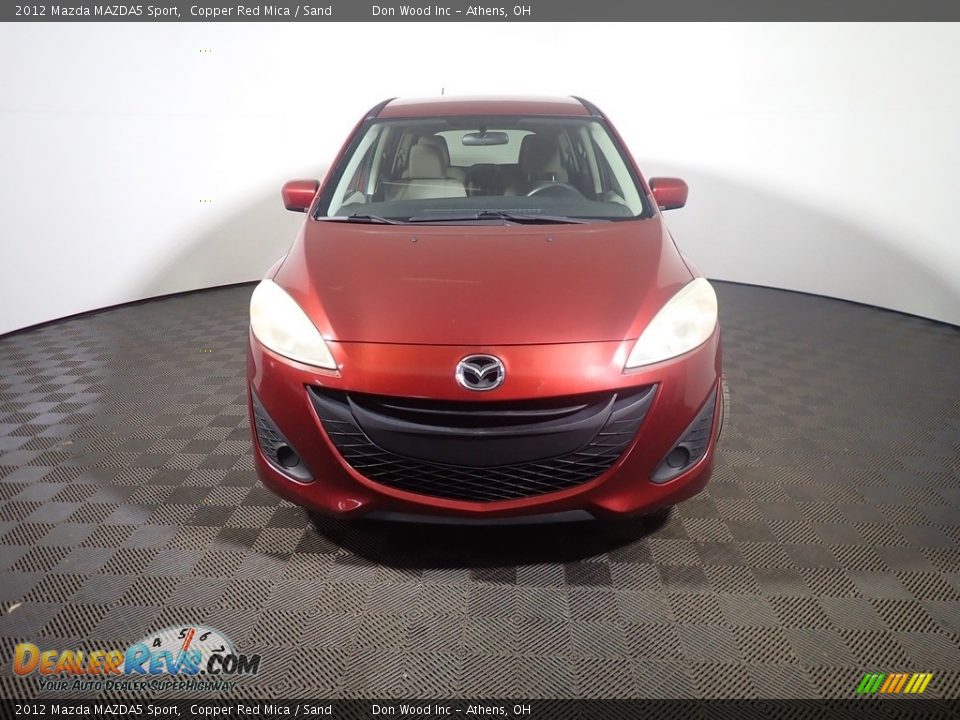 2012 Mazda MAZDA5 Sport Copper Red Mica / Sand Photo #4