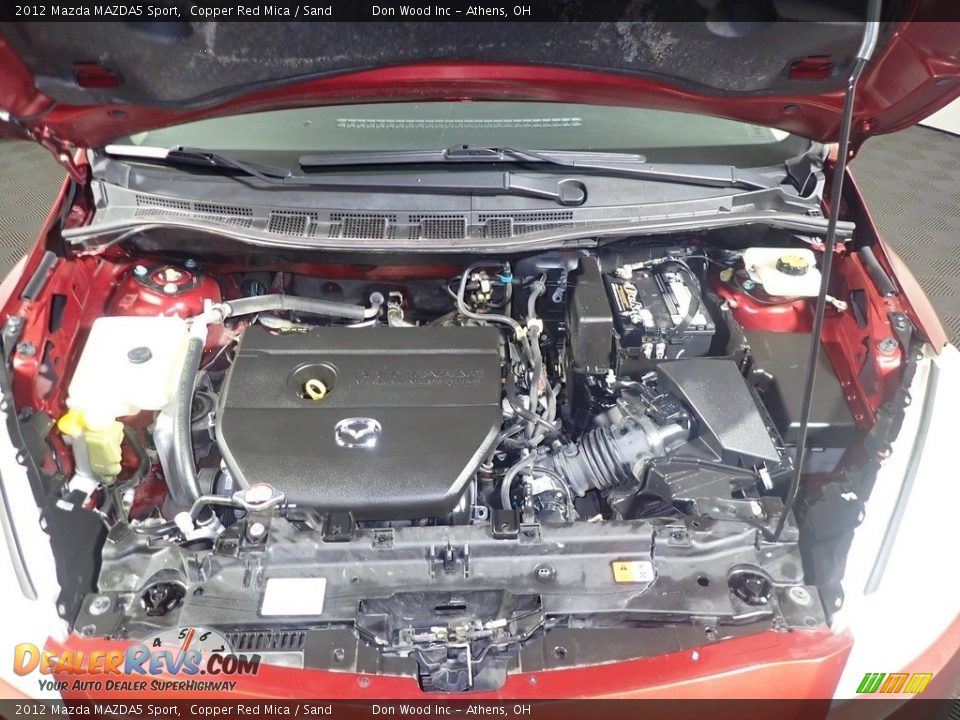 2012 Mazda MAZDA5 Sport Copper Red Mica / Sand Photo #6