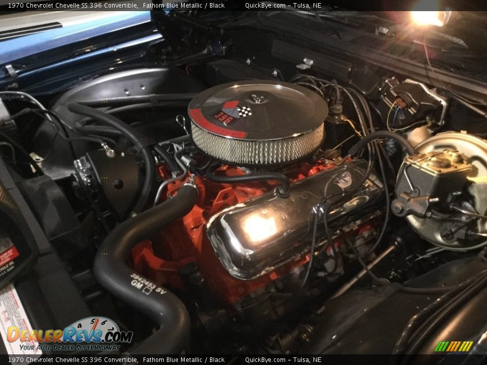 1970 Chevrolet Chevelle SS 396 Convertible 396 cid OHV 16-Valve V8 Engine Photo #8