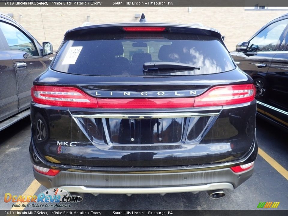 2019 Lincoln MKC Select Infinite Black Metallic / Ebony Photo #3