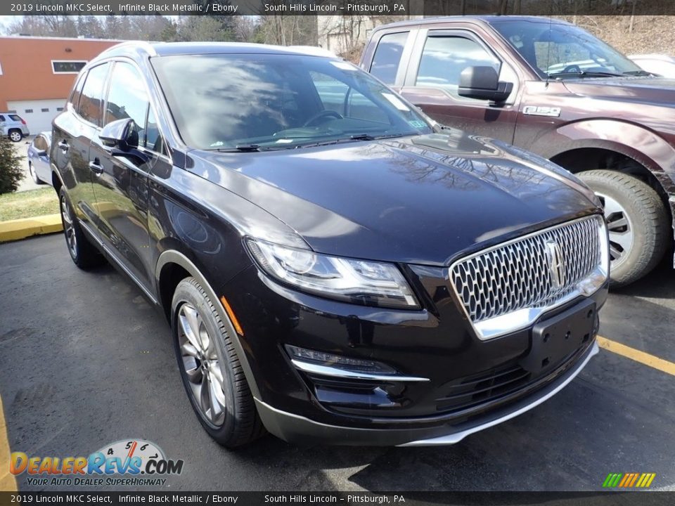 2019 Lincoln MKC Select Infinite Black Metallic / Ebony Photo #5